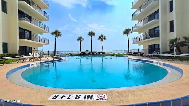 1275 Ocean Shore Blvd Unit 206, Ormond Beach, FL 32176 - view of community pool
