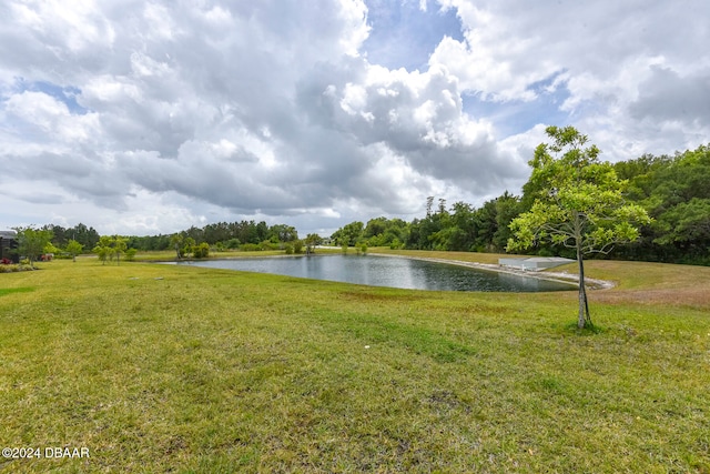 property view of water