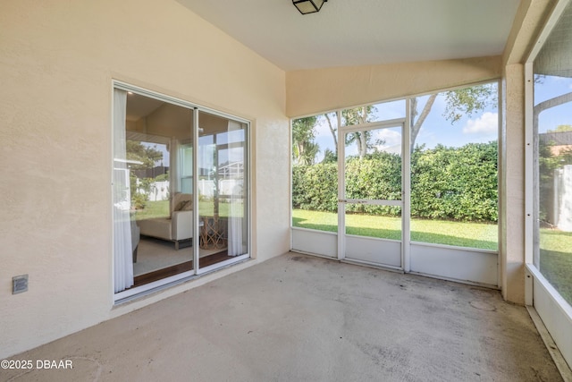 620 Middlebury Loop, New Smyrna Beach, FL 32168 - view of unfurnished sunroom