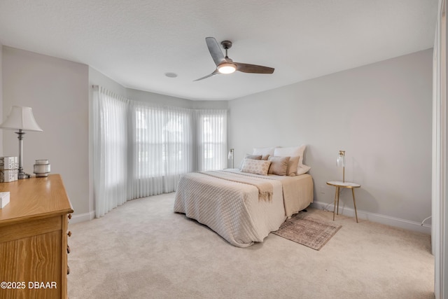 620 Middlebury Loop, New Smyrna Beach, FL 32168 - bedroom featuring light carpet and ceiling fan