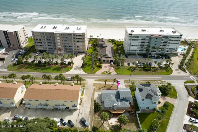 4766 S Atlantic Ave, Ponce Inlet, FL 32127 - drone / aerial view of expansive beach and apartment complex / building