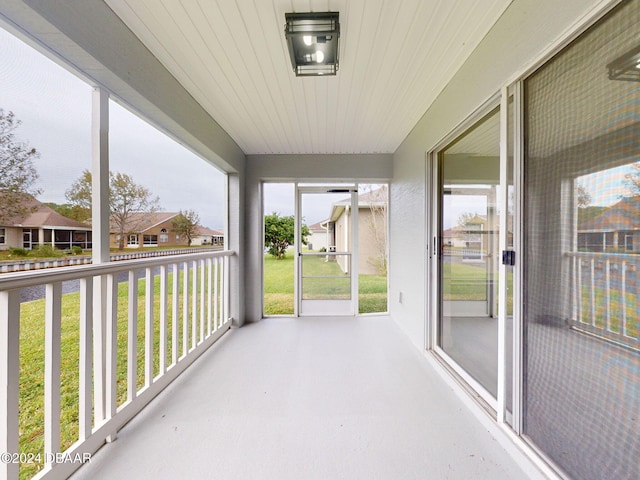 5336 Georgia Peach Ave, Port Orange, FL 32128 - view of unfurnished sunroom