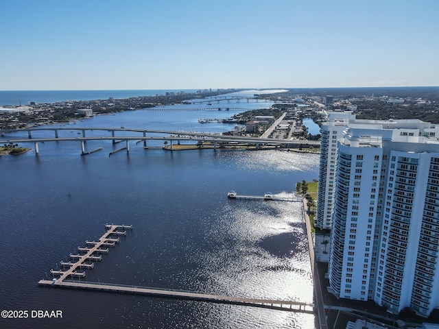 231 Riverside Dr Unit 1801, Daytona Beach, FL 32117 - view of water feature with a city view