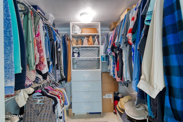 2937 S Atlantic Ave Unit 1504, Daytona Beach Shores, FL 32118 - spacious closet with tile patterned floors