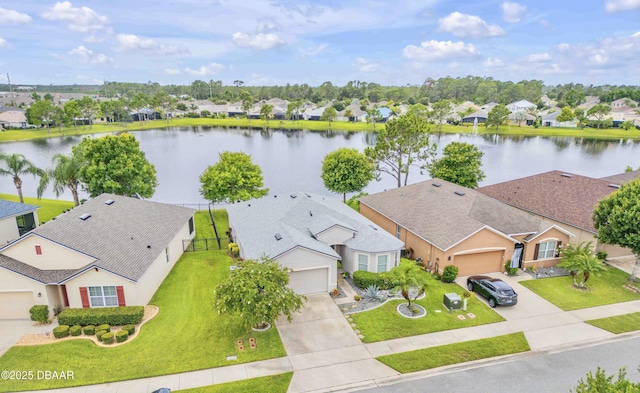 448 White Coral Ln, New Smyrna Beach, FL 32168 - aerial view of residential area with a large body of water