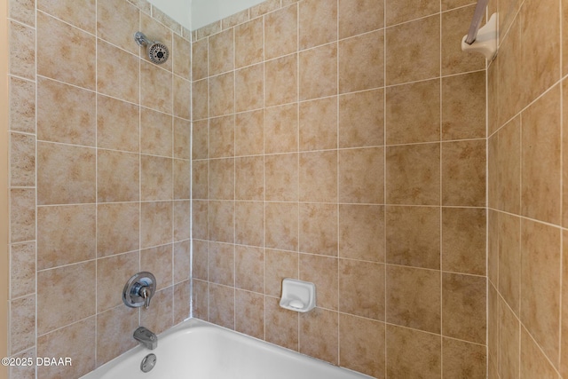 bathroom featuring shower / bathtub combination