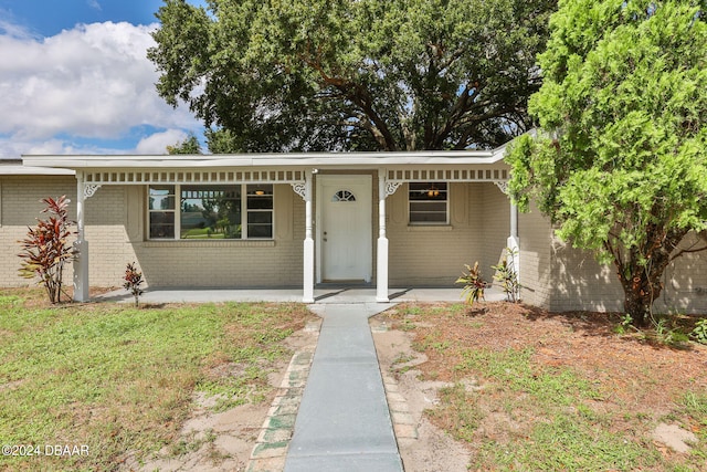 bungalow with a porch