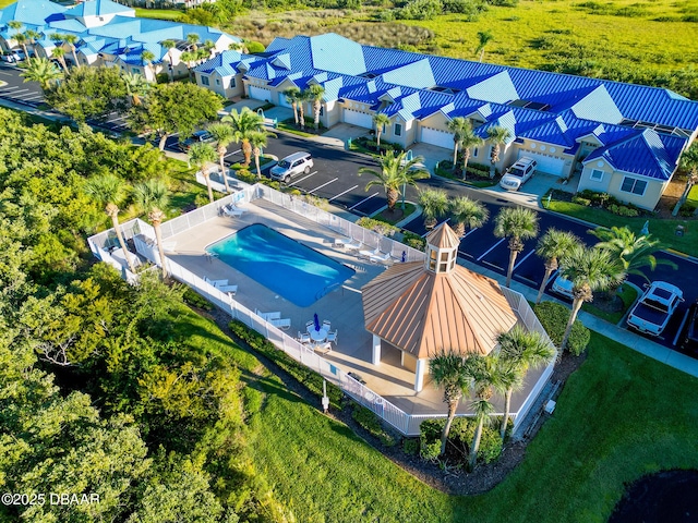 4672 Riverwalk Village Ct Unit 8203, Ponce Inlet, FL 32127 - bird's eye view featuring a residential view