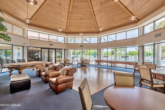 4672 Riverwalk Village Ct Unit 8203, Ponce Inlet, FL 32127 - building lobby featuring visible vents