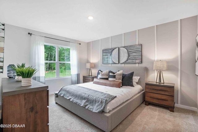 2705 Keene Ln, Deltona, FL 32725 - bedroom with light carpet and recessed lighting