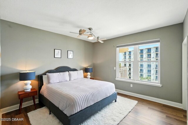 2515 S Atlantic Ave Unit 502, Daytona Beach, FL 32118 - bedroom featuring wood finished floors and baseboards