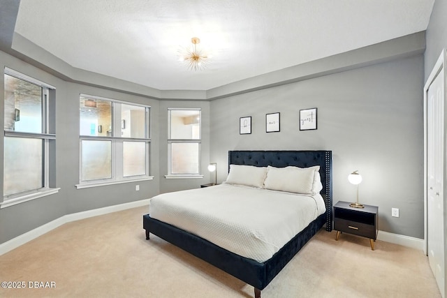 2515 S Atlantic Ave Unit 502, Daytona Beach, FL 32118 - bedroom with carpet floors and baseboards