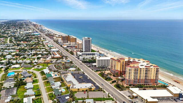 2515 S Atlantic Ave Unit 502, Daytona Beach, FL 32118 - view of urban area with waterfront with a beach