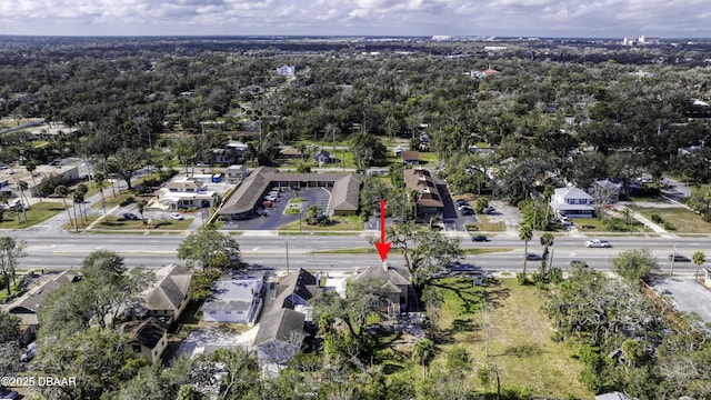 drone / aerial view featuring a residential view
