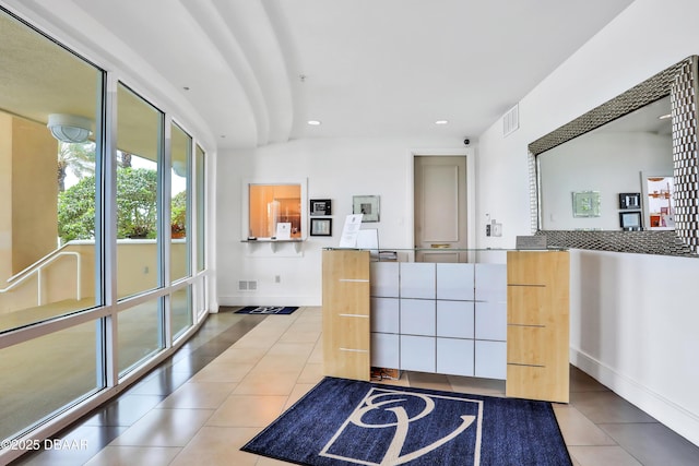 1925 S Atlantic Ave Unit 811, Daytona Beach Shores, FL 32118 - reception area with recessed lighting