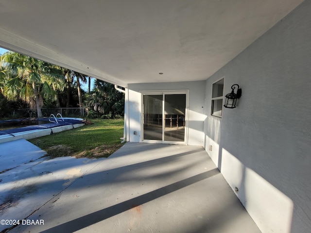 223 Clark Pl, Port Orange, FL 32127 - view of patio featuring a fenced in pool
