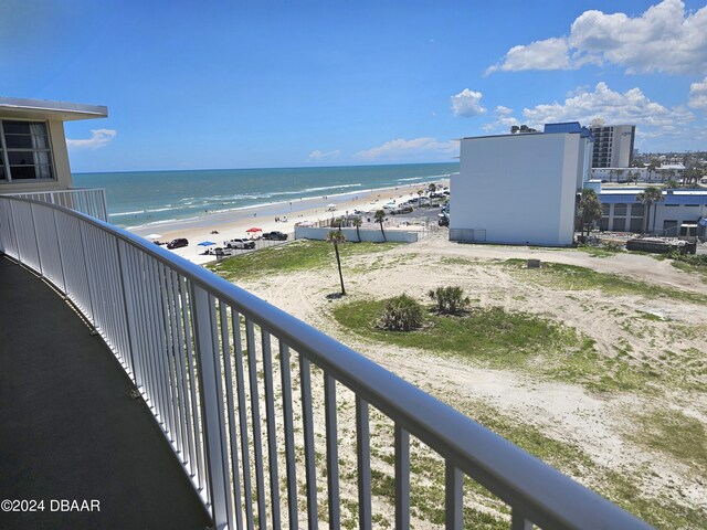 1233 S Atlantic Ave Unit 5270, Daytona Beach, FL 32118 - water view with a view of the beach