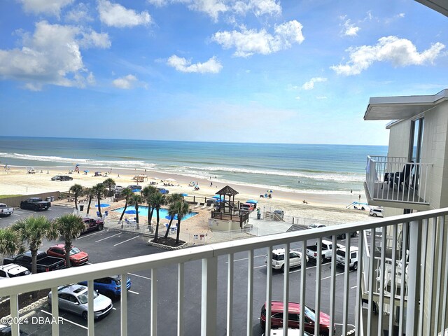 1233 S Atlantic Ave Unit 5270, Daytona Beach, FL 32118 - view of water feature with a view of the beach