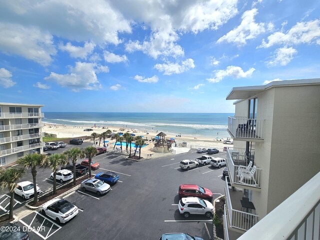 1233 S Atlantic Ave Unit 5270, Daytona Beach, FL 32118 - view of water feature with a beach view