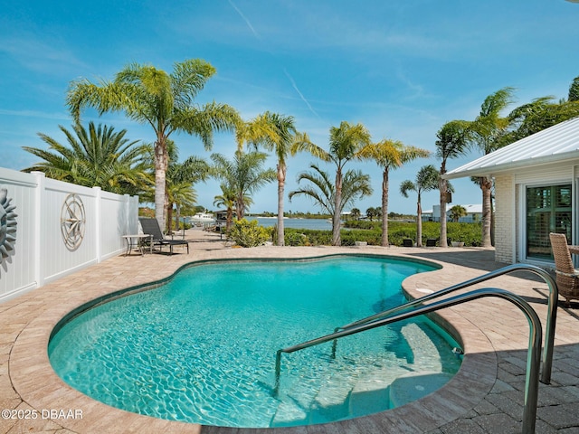 1601 S Riverside Dr, Edgewater, FL 32132 - outdoor pool with a patio