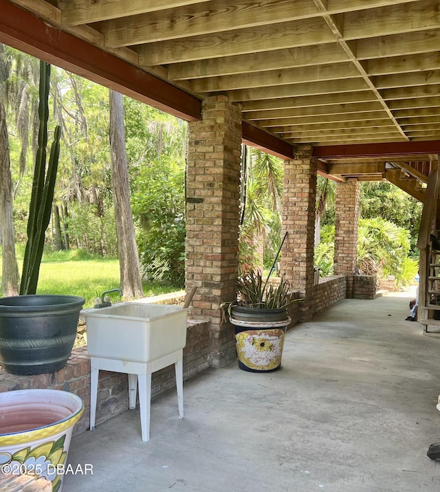 11 Winchester Rd, Ormond Beach, FL 32174 - view of patio