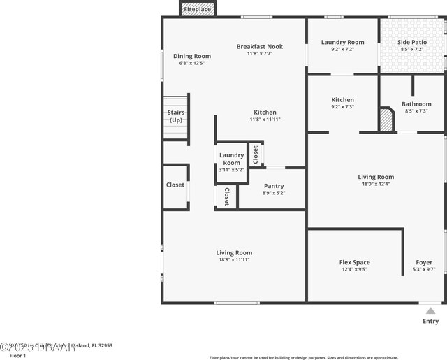 350 Citrus Club Dr, Merritt Island, FL 32953 - room layout
