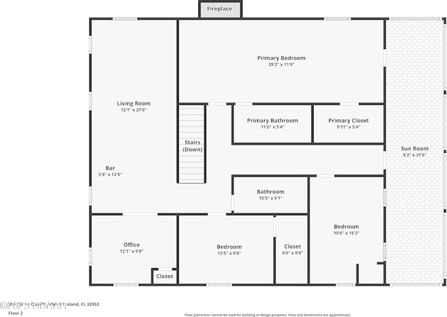 350 Citrus Club Dr, Merritt Island, FL 32953 - property floor plan