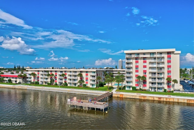 2711 N Halifax Ave Unit 380, Daytona Beach, FL 32118 - dock area with a water view