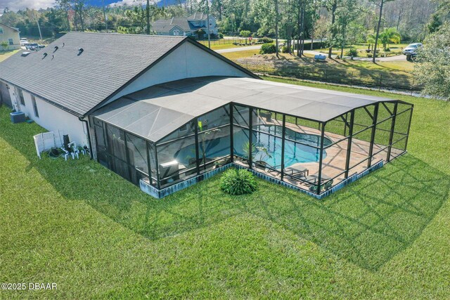 19343 Moorgate St, Orlando, FL 32833 - drone / aerial view of a pool area