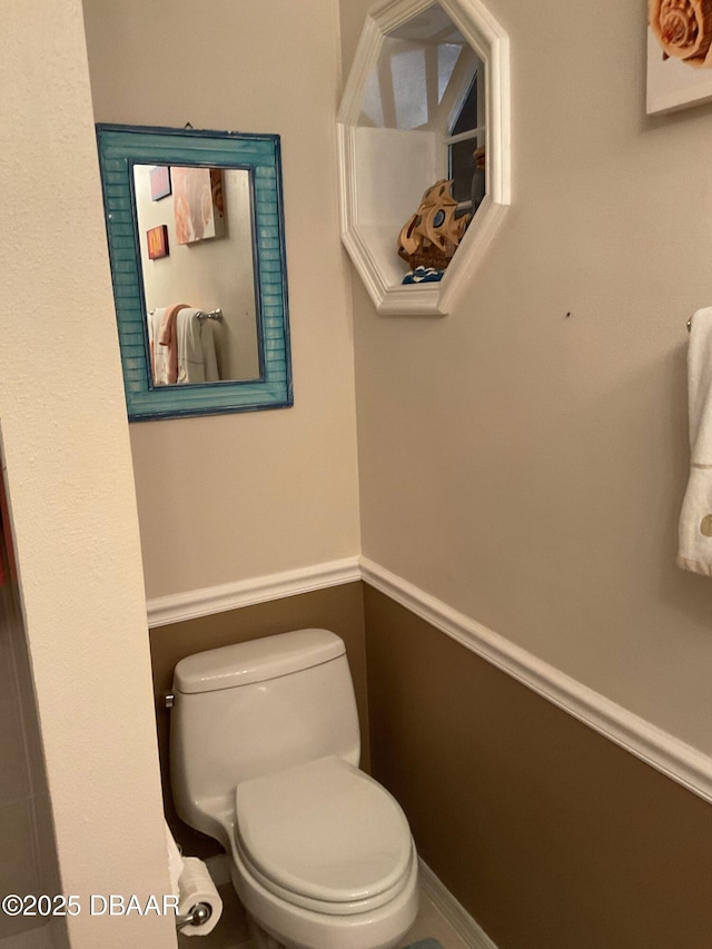 bathroom with toilet