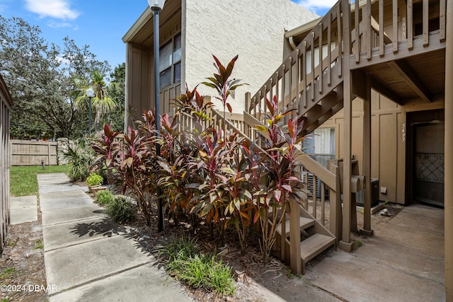 view of side of home