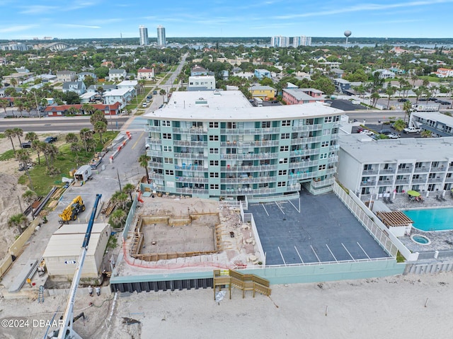 800 N Atlantic Ave Unit 523, Daytona Beach, FL 32118 - bird's eye view of a pool area and apartment complex