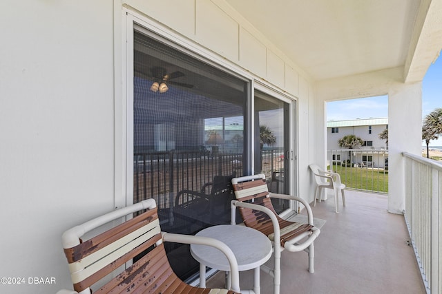815 Ocean Shore Blvd Unit U1B, Ormond Beach, FL 32176 - view of balcony