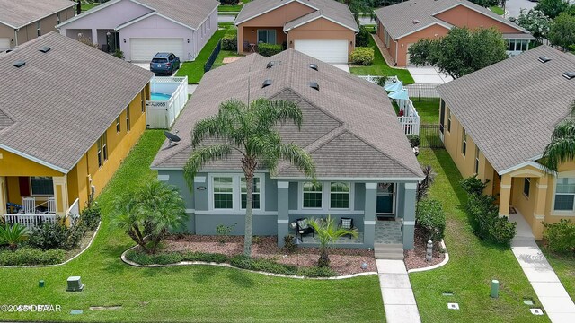 3368 Marsili Ave, New Smyrna Beach, FL 32168 - aerial perspective of suburban area