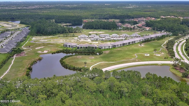 3368 Marsili Ave, New Smyrna Beach, FL 32168 - aerial view of property and surrounding area featuring a nearby body of water and a local golf course