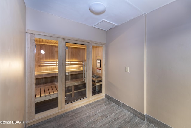 935 N Halifax Ave Unit 907, Daytona Beach, FL 32118 - sauna / steam room with wood finished floors and baseboards