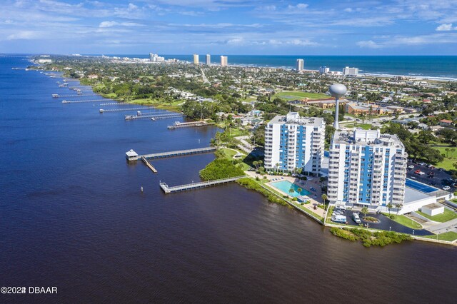 935 N Halifax Ave Unit 907, Daytona Beach, FL 32118 - bird's eye view of a large body of water and apartment complex
