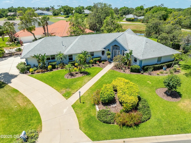 203 Prestwick Dr, New Smyrna Beach, FL 32168 - aerial view of property and surrounding area