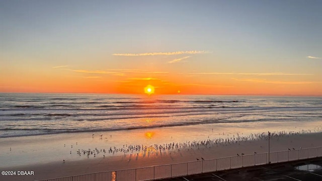 water view with a beach view