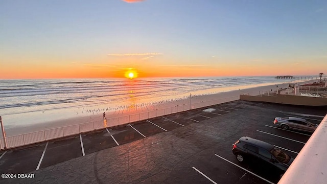 water view with a beach view