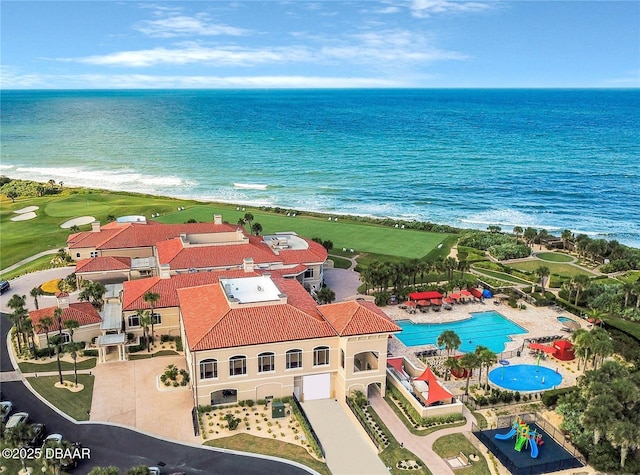 20 Porto Mar Unit 302, Palm Coast, FL 32137 - bird's eye view of a nearby body of water and a pool
