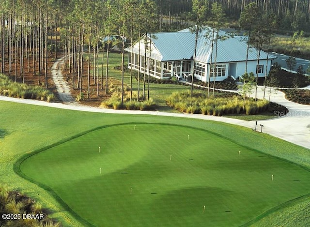 20 Porto Mar Unit 302, Palm Coast, FL 32137 - view of community with an area to practice putting and golf course view