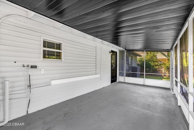 461 Brentwood Dr, Daytona Beach, FL 32117 - view of unfurnished sunroom