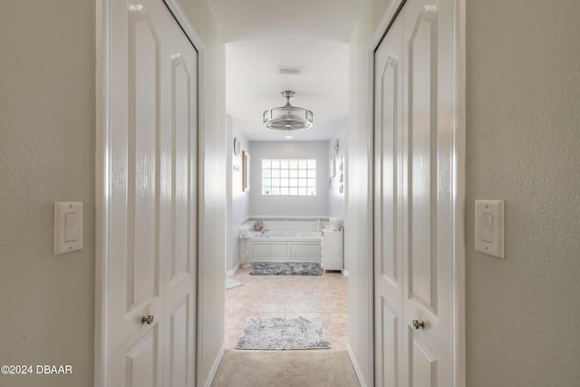 5452 Saint Regis Way, Port Orange, FL 32128 - corridor with tile patterned floors