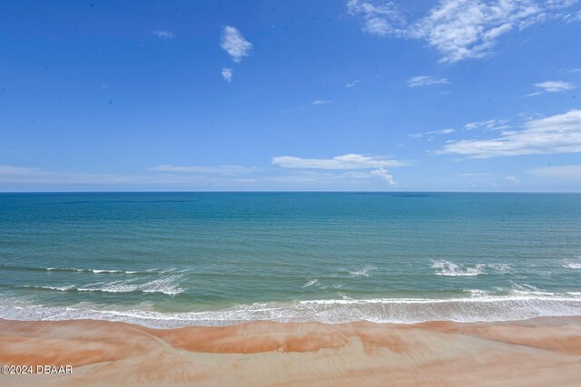 water view featuring a view of the beach