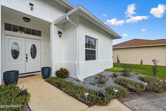 view of property entrance