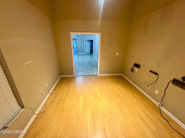 528 Crooked Stick Dr, Daytona Beach, FL 32114 - empty room with light wood finished floors and baseboards