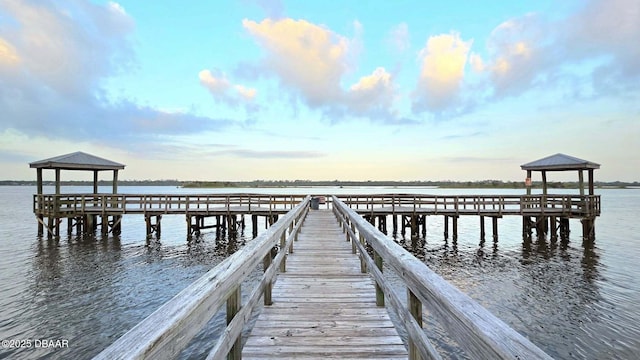 70 Ocean Shore Dr, Ormond Beach, FL 32176 - dock area with a water view