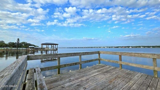 70 Ocean Shore Dr, Ormond Beach, FL 32176 - dock with a water view