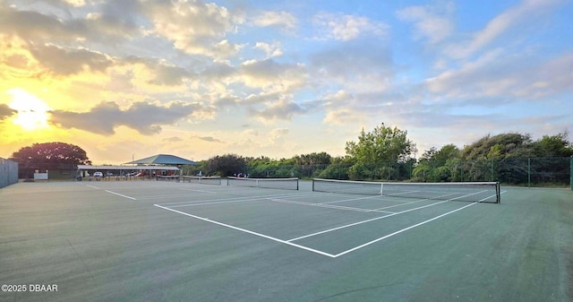70 Ocean Shore Dr, Ormond Beach, FL 32176 - view of tennis court